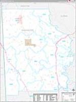 Washington, Al Carrier Route Wall Map