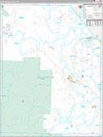 Washington, Mo Carrier Route Wall Map