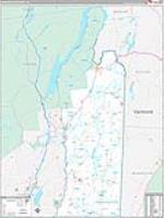 Washington, Ny Carrier Route Wall Map