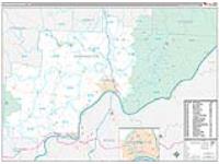 Washington, Oh Carrier Route Wall Map