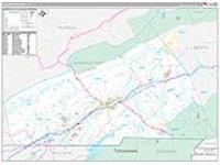 Washington, Va Carrier Route Wall Map