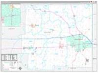 Wayne, In Carrier Route Wall Map