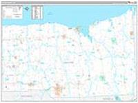 Wayne, Ny Carrier Route Wall Map