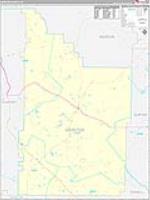 Webster, Ga Carrier Route Wall Map