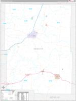 Webster, Mo Carrier Route Wall Map