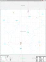 Webster, Ne Carrier Route Wall Map