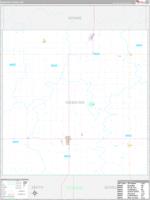 Webster County, NE Population Zip Code Wall Map by MarketMAPS - MapSales