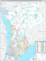 Westchester, Ny Wall Map Zip Code
