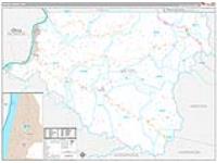 Wetzel, Wv Carrier Route Wall Map