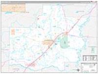 White, Ar Carrier Route Wall Map