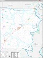 White, Il Wall Map Zip Code