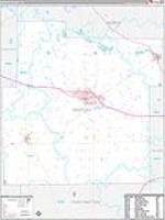 Whitley, In Carrier Route Wall Map