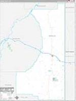 Wibaux, Mt Carrier Route Wall Map