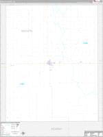 Wichita County, KS Zip Code Wall Map Basic Style by MarketMAPS - MapSales