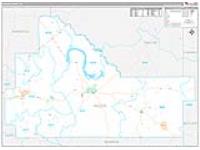 Wilcox, Al Carrier Route Wall Map