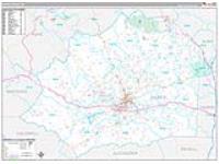 Wilkes, Nc Carrier Route Wall Map