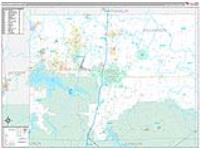 Williamson, Il Wall Map Zip Code