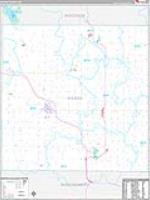 Wilson, Ks Wall Map Zip Code