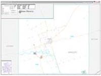 Winkler, Tx Carrier Route Wall Map