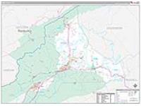 Wise, Va Wall Map Zip Code