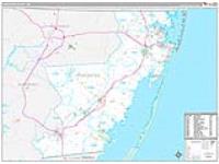 Worcester, Md Wall Map Zip Code