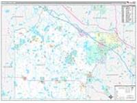 Wright, Mn Wall Map Zip Code