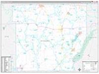 Wyoming, Ny Carrier Route Wall Map