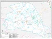 Wyoming, Wv Carrier Route Wall Map