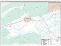 Wythe, Va Carrier Route Wall Map