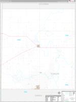 Yoakum, Tx Carrier Route Wall Map