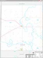 Yoakum, Tx Carrier Route Wall Map