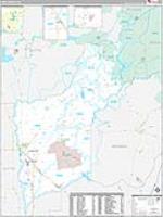 Yuba, Ca Carrier Route Wall Map