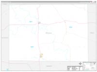 Zavala, Tx Carrier Route Wall Map