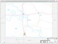 Zavala, Tx Carrier Route Wall Map