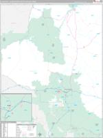 Flagstaff Metro Area Wall Map
