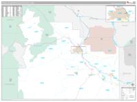 Yakima Metro Area Wall Map
