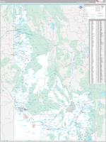 Idaho Wall Map