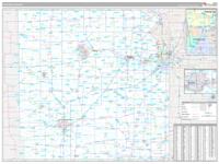 Kansas Eastern Wall Map