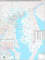 Eastern Wall Map