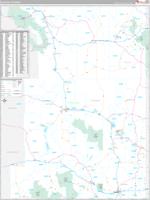 Wyoming Eastern Wall Map