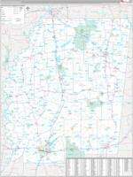 Mississippi Northern Wall Map
