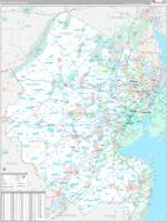 New Jersey Northern Wall Map