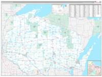Wisconsin Northern Wall Map