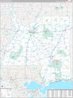 Southern Wall Map