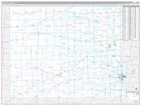 Kansas Western Wall Map