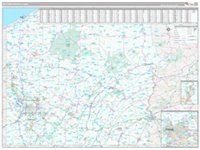 Western Wall Map