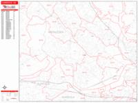 Cambridge Massachusetts Zip Code Wall Map (Basic Style) by MarketMAPS ...