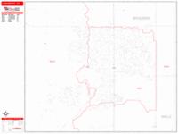 Longmont Colorado Zip Code Wall Map (Basic Style) by MarketMAPS - MapSales