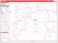 Adair, Mo Carrier Route Wall Map