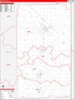 Adams, In Carrier Route Wall Map